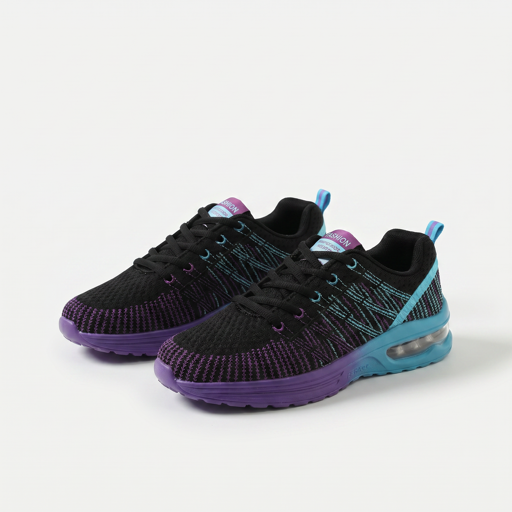 Hildaschritt Orthopädische Schuhe - Violett Türkis